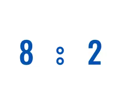 男女比8:2